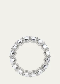 VRAILab Grown Diamond Platinum Eternity Band, 5.00tcw