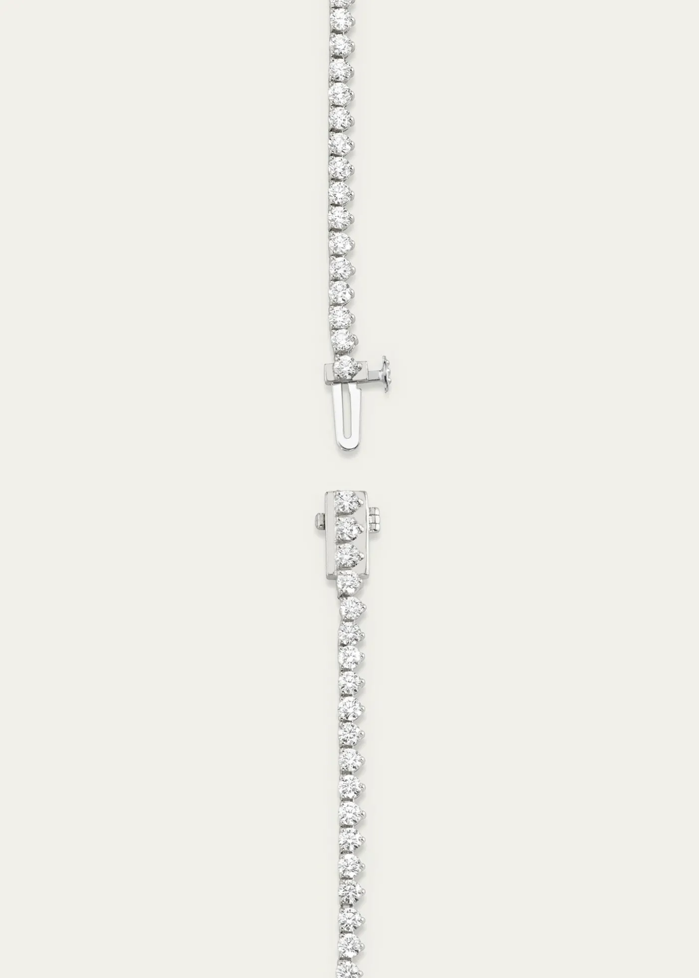 VRAILab Grown Diamond Tennis Necklace, Petite