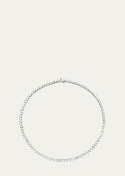 VRAILab Grown Diamond Tennis Necklace, Large