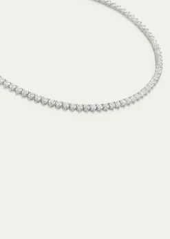 VRAILab Grown Diamond Tennis Necklace, Large