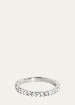 VRAIThe Infinity 18K White Gold Lab Grown Diamond Band, 0.37tcw