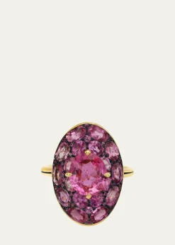 Vram18K Pink Sapphire Ring