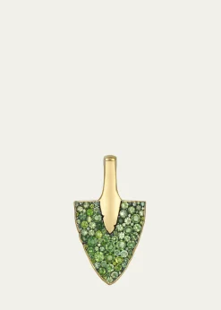Vram18K Vyv Green Sapphire Pendant