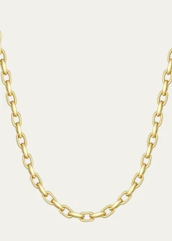 Vram18K Yellow Gold Lynk Chain Necklace