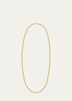 Vram18K Yellow Gold Lynk Chain Necklace