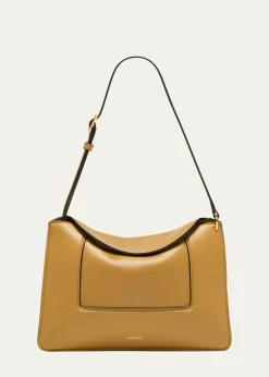 WandlerPenelope Fold-Over Flap Leather Shoulder Bag
