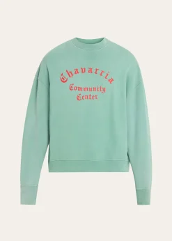 Willy ChavarriaMen's Hooligan Cotton Crewneck Sweater