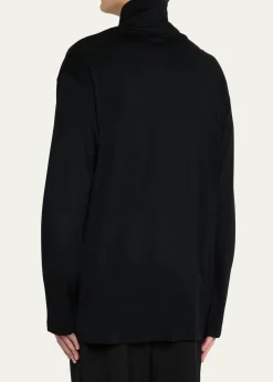 Yohji YamamotoMen's Wool Turtleneck Top