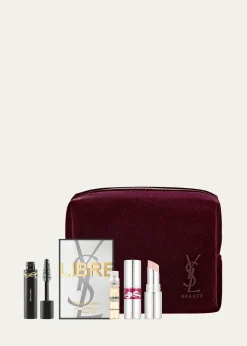 Yves Saint Laurent Beaute5-Piece Makeup Set and Pouch, Yours with any $125 Yves Saint Laurent Beauty Order