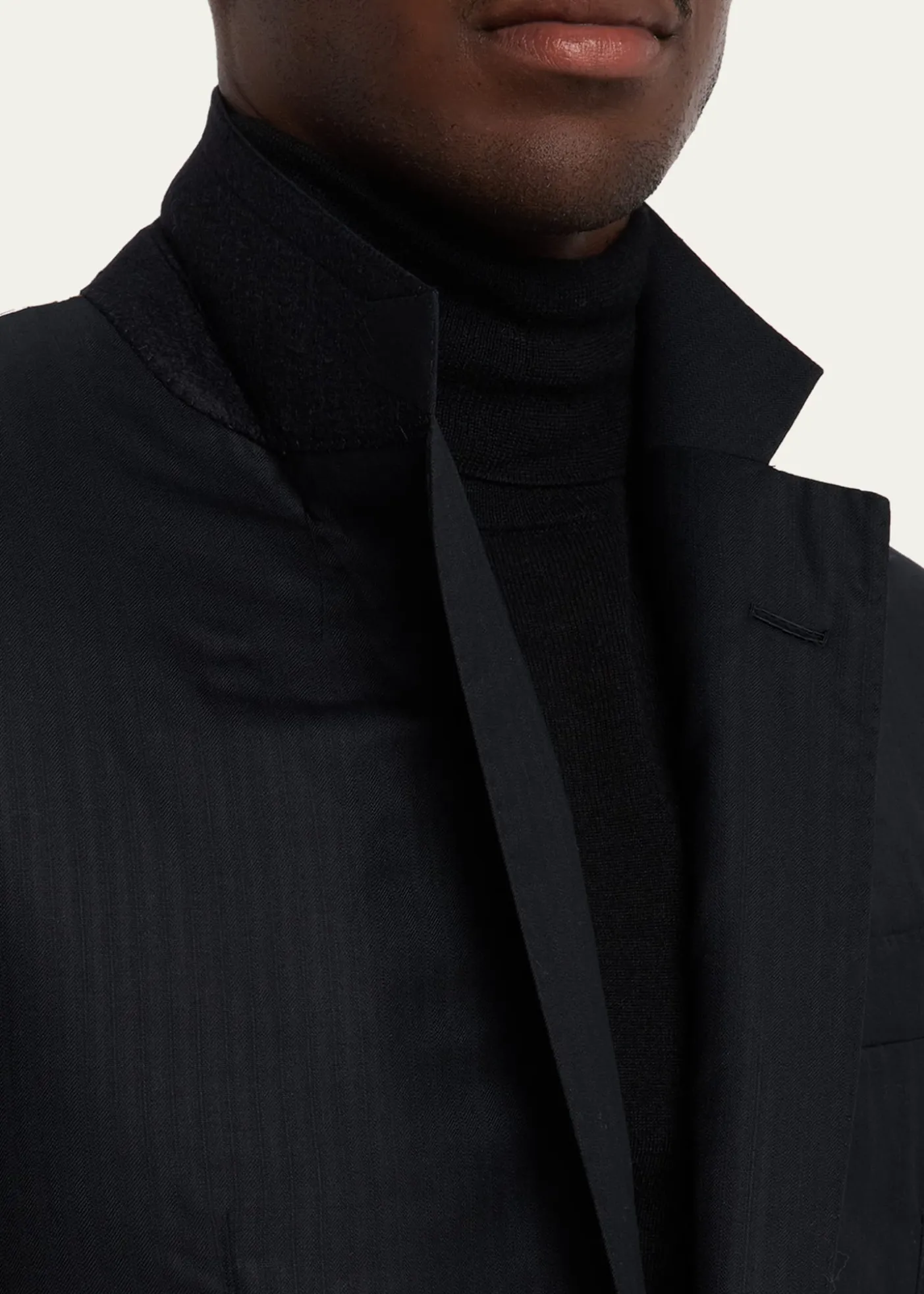 ZEGNAMen's Centoventimila Wool Tonal Stripe Suit
