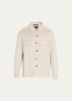 ZEGNAMen's Oasi Cashmere Overshirt
