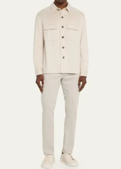 ZEGNAMen's Oasi Cashmere Overshirt