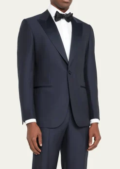 ZEGNAMen's Sartorial Wool and Silk Tuxedo