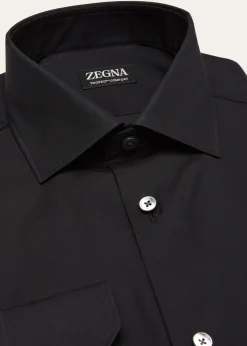 ZEGNAMen's Trofeo Comfort Cotton Dress Shirt
