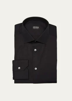 ZEGNAMen's Trofeo Comfort Cotton Dress Shirt