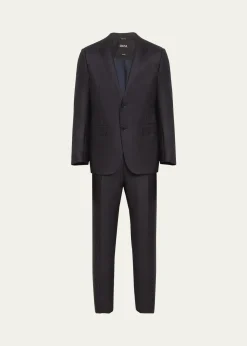 ZEGNAMen's Trofeo Milano Two-Piece Wool Suit