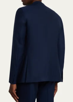 ZEGNAMen's Wool Textured Two-Piece Suit