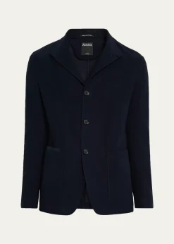 ZEGNAMen's Cashmere Il Conte Chore Jacket