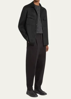 ZEGNAMen's Cashmere Overshirt