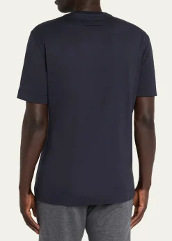 ZEGNAMen's Cotton Jersey Crewneck T-Shirt