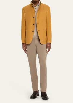 ZEGNAMen's Il Conte Linen-Silk Chore Jacket