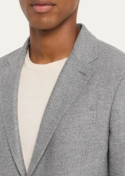 ZEGNAMen's Mélange Trofeo Cashmere Sport Coat