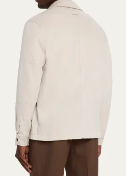 ZEGNAMen's Oasi Cashmere Overshirt