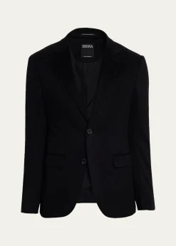 ZEGNAMen's Oasi Cashmere Single-Breasted Blazer
