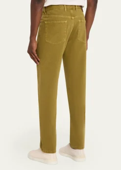 ZEGNAMen's Roccia Pure Cotton Slim-Fit Pants