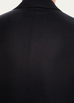 ZEGNAMen's Solid Trofeo Wool Regular-Fit Blazer Jacket