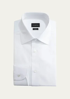 ZEGNAMen's Trofeo® Solid Regular-Fit Dress Shirt