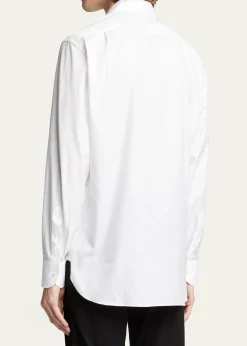 ZEGNAMen's Trofeo Solid Regular-Fit Dress Shirt