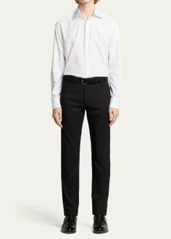 ZEGNAMen's Trofeo Solid Regular-Fit Dress Shirt